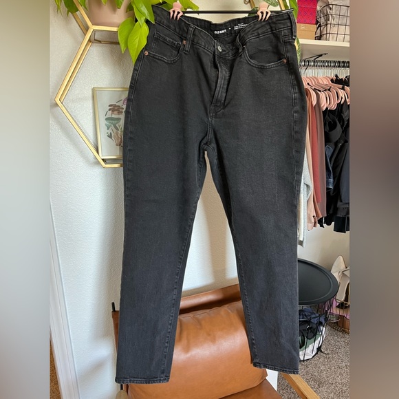 Old Navy High Rise O.G Straight Leg Jean - Picture 1 of 2
